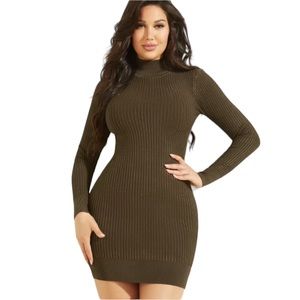 BLACK FRIDAY PRICES Sabrina Turtleneck Sweater Dress